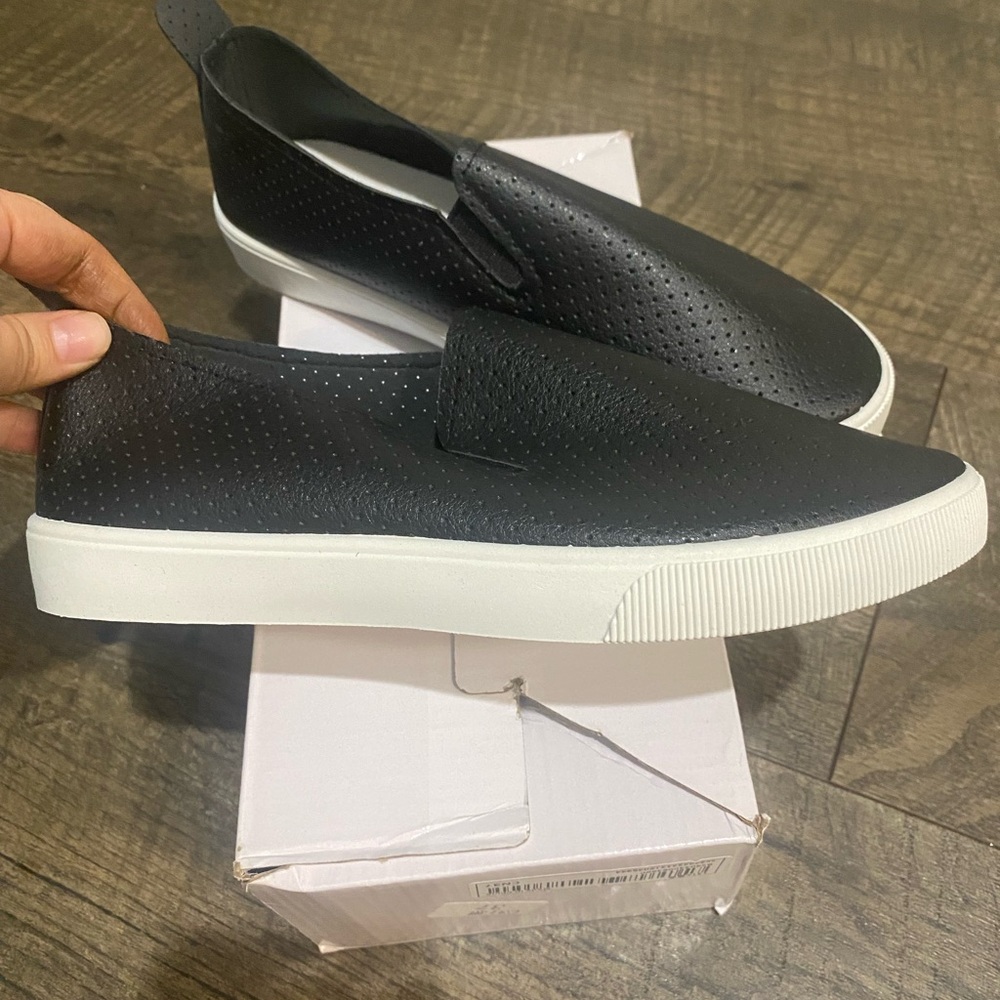 Black Slip-On Women’s Shoes